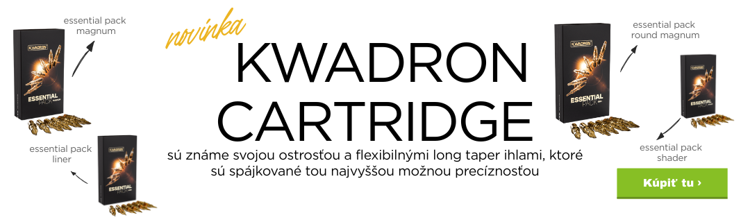 Kwadron Cartridge Essential Pack - Liner, Shader, Round Magnum a Magnum